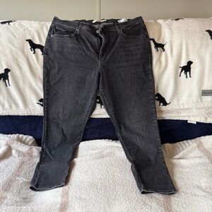 Signature by Levi Strauss Women's Dark Gray Straight Leg Jeans